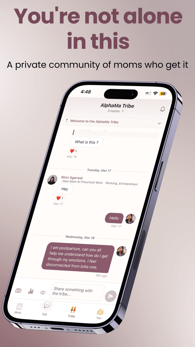 AlphaMa Tribe — a private community of moms who get it